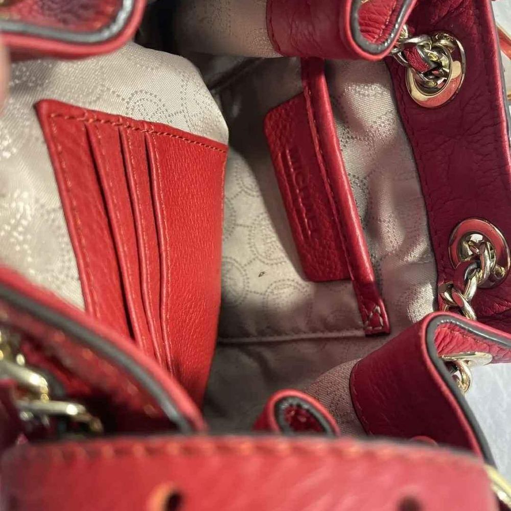 Michael Kors Designer Mk Drawstring Bucket Purse … - image 3